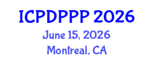 International Conference on Personal Data Protection and Privacy Policy (ICPDPPP) June 15, 2026 - Montreal, Canada International Conference on Personal Data Protection and Privacy Policy (ICPDPPP) June 15, 2026 - Montreal, Canada