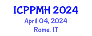 International Conference on Personality Psychology and Mental Health (ICPPMH) April 08, 2024 - Rome, Italy