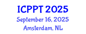 International Conference on Personality Psychology and Theories (ICPPT) September 16, 2025 - Amsterdam, Netherlands