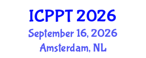 International Conference on Personality Psychology and Theories (ICPPT) September 16, 2026 - Amsterdam, Netherlands