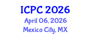 International Conference on Pesticide Chemistry (ICPC) April 06, 2026 - Mexico City, Mexico International Conference on Pesticide Chemistry (ICPC) April 06, 2026 - Mexico City, Mexico