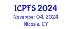 International Conference on Pesticide, Fertilizer and Seed (ICPFS) November 04, 2024 - Nicosia, Cyprus