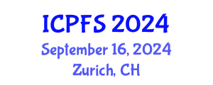 International Conference on Pesticide, Fertilizer and Seed (ICPFS) September 16, 2024 - Zurich, Switzerland