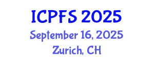 International Conference on Pesticide, Fertilizer and Seed (ICPFS) September 16, 2025 - Zurich, Switzerland