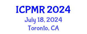 International Conference on Petroleum and Mineral Resources (ICPMR) July 18, 2024 - Toronto, Canada