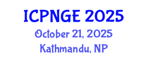 International Conference on Petroleum and Natural Gas Engineering (ICPNGE) October 21, 2025 - Kathmandu, Nepal