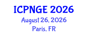 International Conference on Petroleum and Natural Gas Engineering (ICPNGE) August 26, 2026 - Paris, France