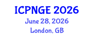 International Conference on Petroleum and Natural Gas Engineering (ICPNGE) June 28, 2026 - London, United Kingdom