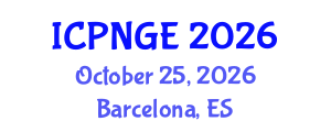 International Conference on Petroleum and Natural Gas Engineering (ICPNGE) October 25, 2026 - Barcelona, Spain