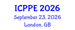 International Conference on Petroleum and Petrochemical Engineering (ICPPE) September 23, 2026 - London, United Kingdom