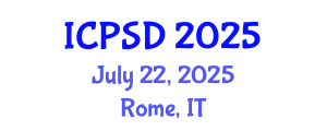 International Conference on Petroleum and Sustainable Development (ICPSD) July 22, 2025 - Rome, Italy