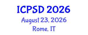 International Conference on Petroleum and Sustainable Development (ICPSD) August 23, 2026 - Rome, Italy