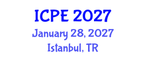 International Conference on Petroleum Engineering (ICPE) January 28, 2027 - Istanbul, Turkey International Conference on Petroleum Engineering (ICPE) January 28, 2027 - Istanbul, Turkey