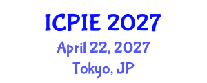 International Conference on Petroleum Industry and Energy (ICPIE) April 22, 2027 - Tokyo, Japan International Conference on Petroleum Industry and Energy (ICPIE) April 22, 2027 - Tokyo, Japan