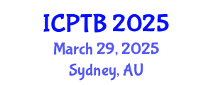 International Conference on Phage Therapy and Bacteriophages (ICPTB) March 29, 2025 - Sydney, Australia