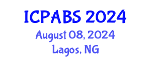 International Conference on Pharmaceutical and Biomedical Sciences (ICPABS) August 08, 2024 - Lagos, Nigeria