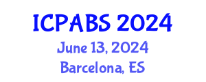 International Conference on Pharmaceutical and Biomedical Sciences (ICPABS) June 13, 2024 - Barcelona, Spain