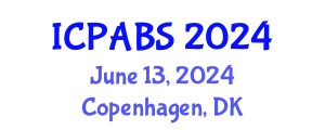 International Conference on Pharmaceutical and Biomedical Sciences (ICPABS) June 13, 2024 - Copenhagen, Denmark
