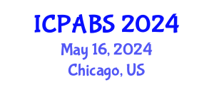 International Conference on Pharmaceutical and Biomedical Sciences (ICPABS) May 16, 2024 - Chicago, United States
