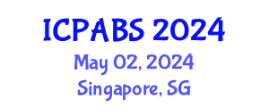 International Conference on Pharmaceutical and Biomedical Sciences (ICPABS) May 02, 2024 - Singapore, Singapore