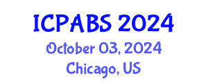 International Conference on Pharmaceutical and Biomedical Sciences (ICPABS) October 03, 2024 - Chicago, United States