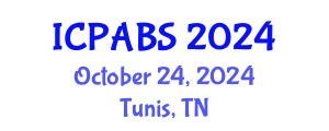 International Conference on Pharmaceutical and Biomedical Sciences (ICPABS) October 24, 2024 - Tunis, Tunisia