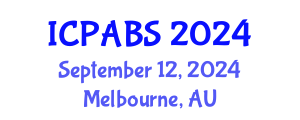 International Conference on Pharmaceutical and Biomedical Sciences (ICPABS) September 12, 2024 - Melbourne, Australia