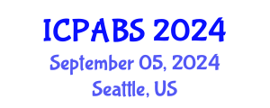 International Conference on Pharmaceutical and Biomedical Sciences (ICPABS) September 05, 2024 - Seattle, United States