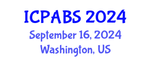 International Conference on Pharmaceutical and Biomedical Sciences (ICPABS) September 16, 2024 - Washington, United States