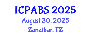 International Conference on Pharmaceutical and Biomedical Sciences (ICPABS) August 30, 2025 - Zanzibar, Tanzania