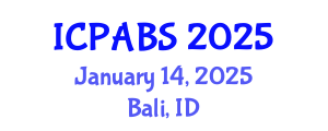 International Conference on Pharmaceutical and Biomedical Sciences (ICPABS) January 14, 2025 - Bali, Indonesia