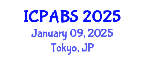 International Conference on Pharmaceutical and Biomedical Sciences (ICPABS) January 09, 2025 - Tokyo, Japan