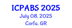 International Conference on Pharmaceutical and Biomedical Sciences (ICPABS) July 08, 2025 - Corfu, Greece