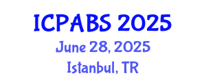 International Conference on Pharmaceutical and Biomedical Sciences (ICPABS) June 28, 2025 - Istanbul, Turkey