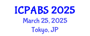 International Conference on Pharmaceutical and Biomedical Sciences (ICPABS) March 25, 2025 - Tokyo, Japan
