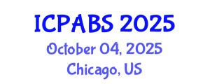 International Conference on Pharmaceutical and Biomedical Sciences (ICPABS) October 04, 2025 - Chicago, United States