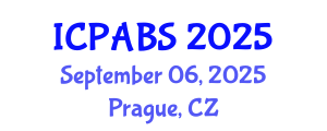 International Conference on Pharmaceutical and Biomedical Sciences (ICPABS) September 06, 2025 - Prague, Czechia