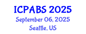 International Conference on Pharmaceutical and Biomedical Sciences (ICPABS) September 06, 2025 - Seattle, United States
