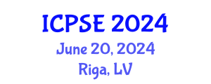 International Conference on Pharmaceutical Science and Engineering (ICPSE) June 20, 2024 - Riga, Latvia