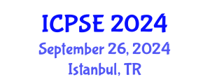 International Conference on Pharmaceutical Science and Engineering (ICPSE) September 26, 2024 - Istanbul, Turkey