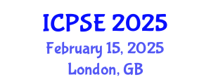 International Conference on Pharmaceutical Science and Engineering (ICPSE) February 15, 2025 - London, United Kingdom