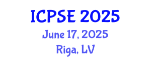 International Conference on Pharmaceutical Science and Engineering (ICPSE) June 17, 2025 - Riga, Latvia