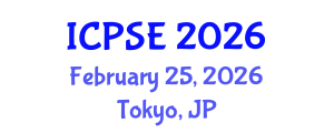 International Conference on Pharmaceutical Science and Engineering (ICPSE) February 25, 2026 - Tokyo, Japan