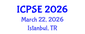International Conference on Pharmaceutical Science and Engineering (ICPSE) March 22, 2026 - Istanbul, Turkey
