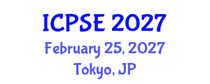 International Conference on Pharmaceutical Science and Engineering (ICPSE) February 25, 2027 - Tokyo, Japan International Conference on Pharmaceutical Science and Engineering (ICPSE) February 25, 2027 - Tokyo, Japan