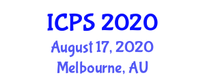 International Conference on Pharmaceutical Science (ICPS) August 17, 2020 - Melbourne, Australia