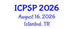 International Conference on Pharmaceutical Sciences and Pharmacology (ICPSP) August 16, 2026 - Istanbul, Turkey