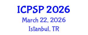 International Conference on Pharmaceutical Sciences and Pharmacology (ICPSP) March 22, 2026 - Istanbul, Turkey