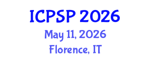 International Conference on Pharmaceutical Sciences and Pharmacology (ICPSP) May 11, 2026 - Florence, Italy International Conference on Pharmaceutical Sciences and Pharmacology (ICPSP) May 11, 2026 - Florence, Italy
