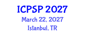 International Conference on Pharmaceutical Sciences and Pharmacology (ICPSP) March 22, 2027 - Istanbul, Turkey International Conference on Pharmaceutical Sciences and Pharmacology (ICPSP) March 22, 2027 - Istanbul, Turkey